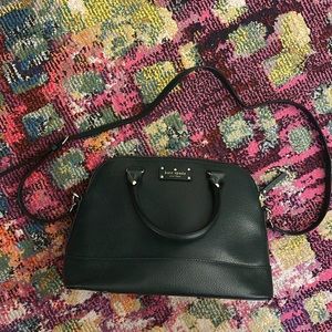 Emerald Green Kate Spade Crossbody with Handles